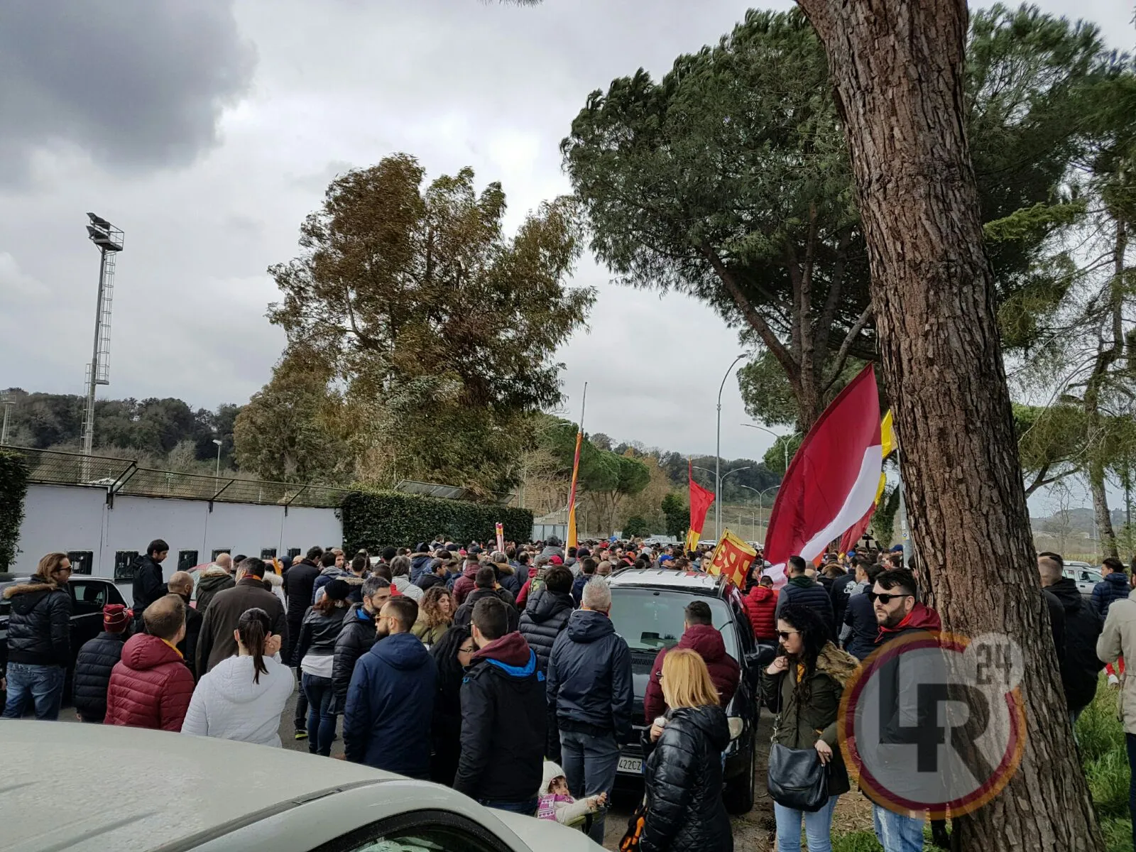 tifosi a trigoria