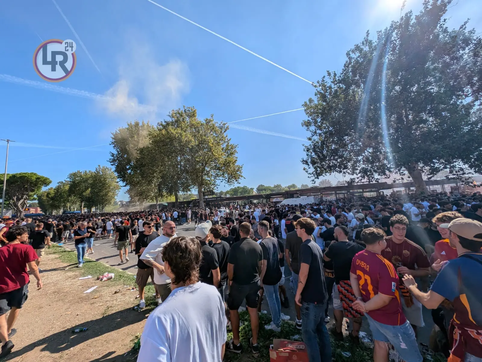 tifosi entrata stadio