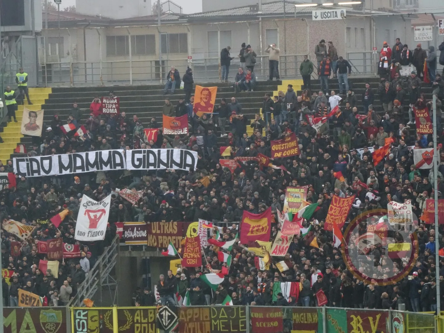 tifosi roma bergamo 2
