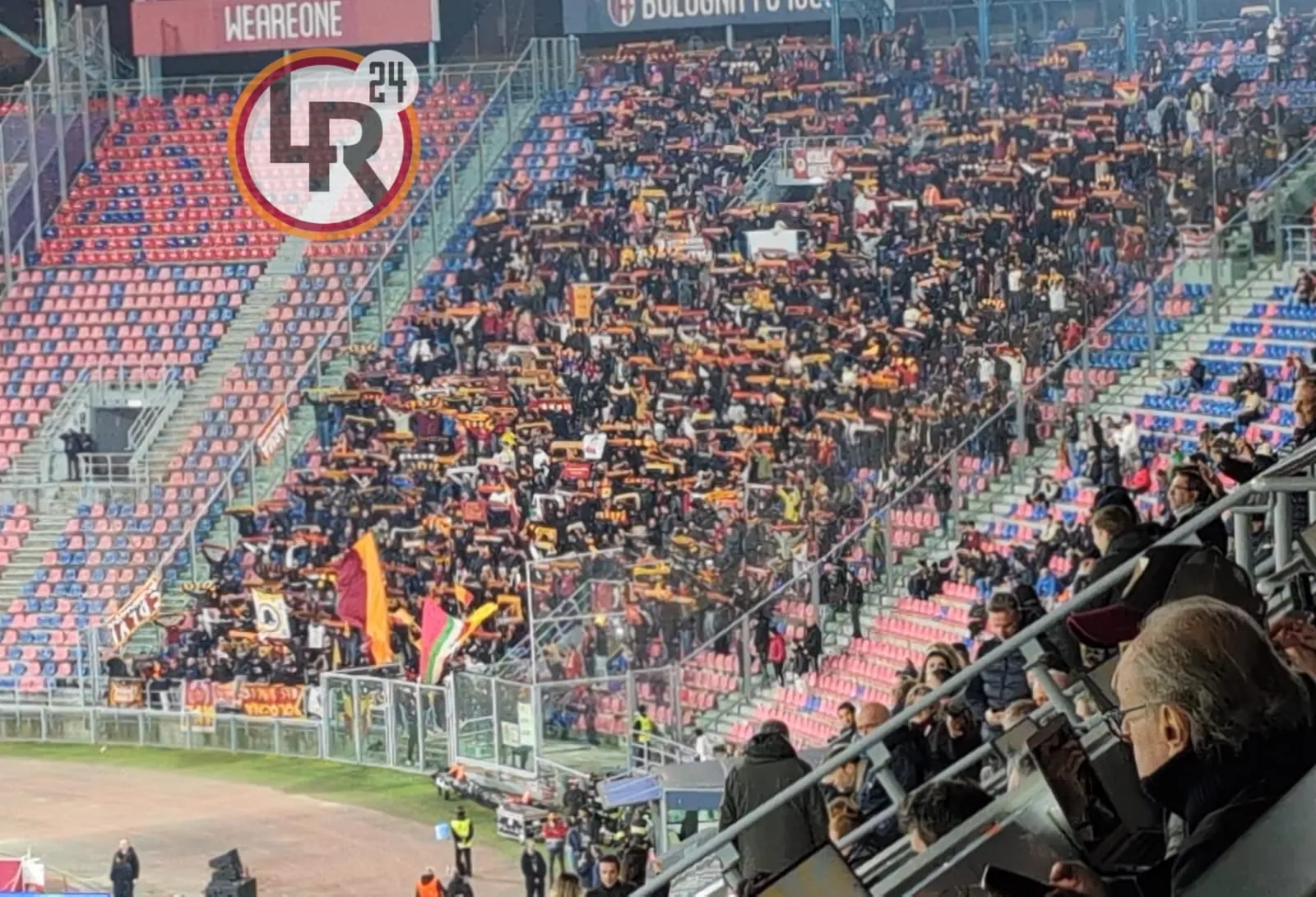 tifosi roma bologna