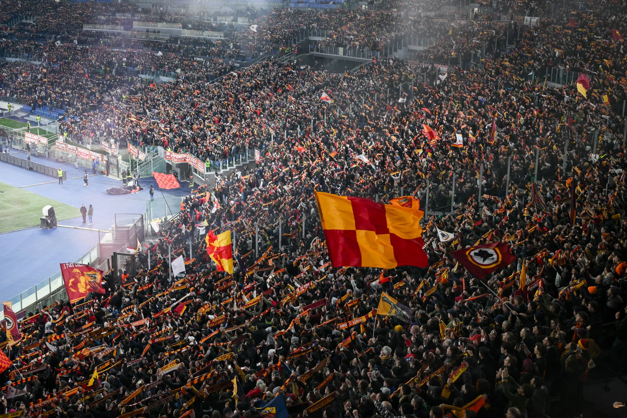 tifosi roma feyenoord