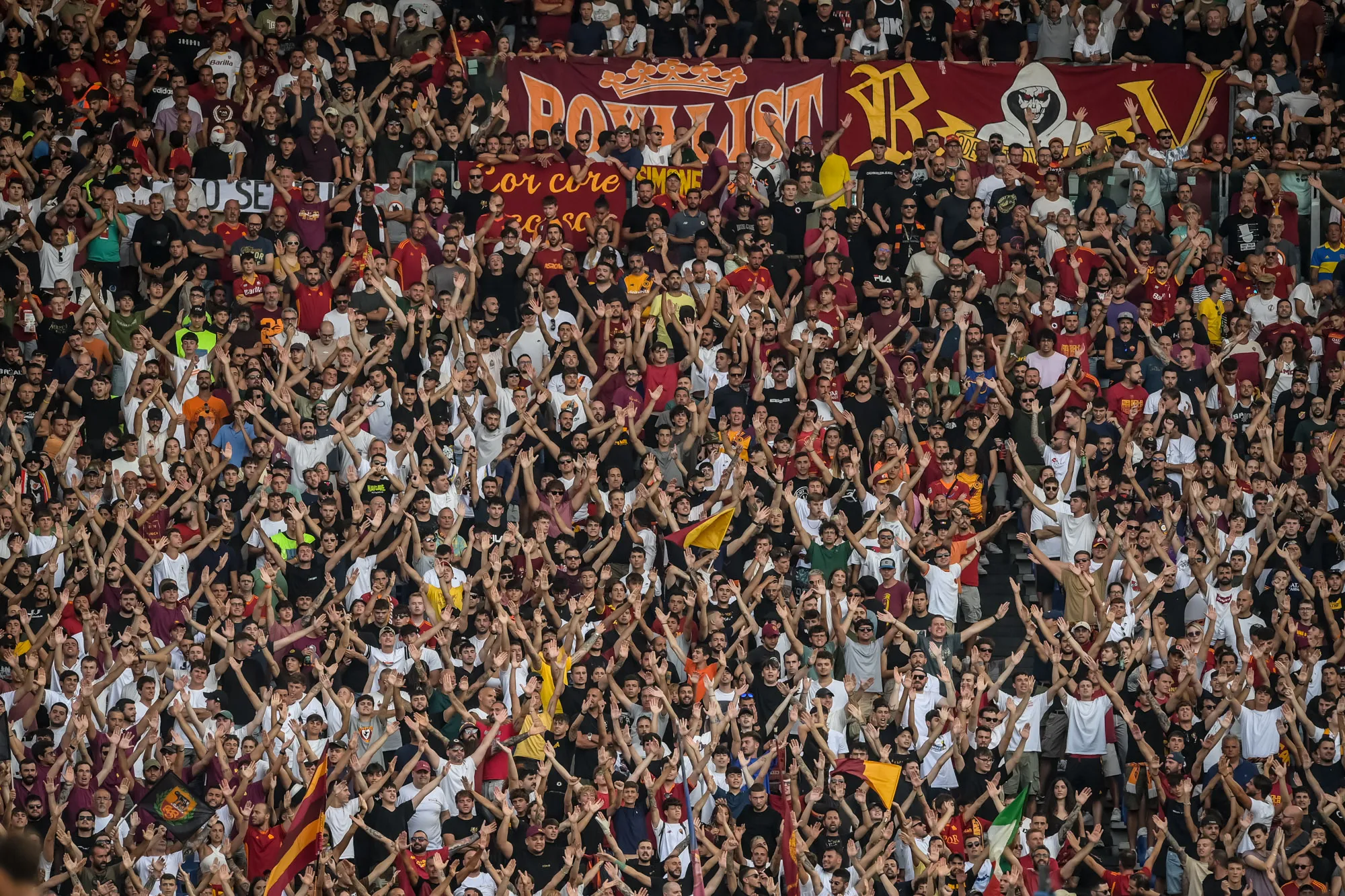 tifosi roma salernitana