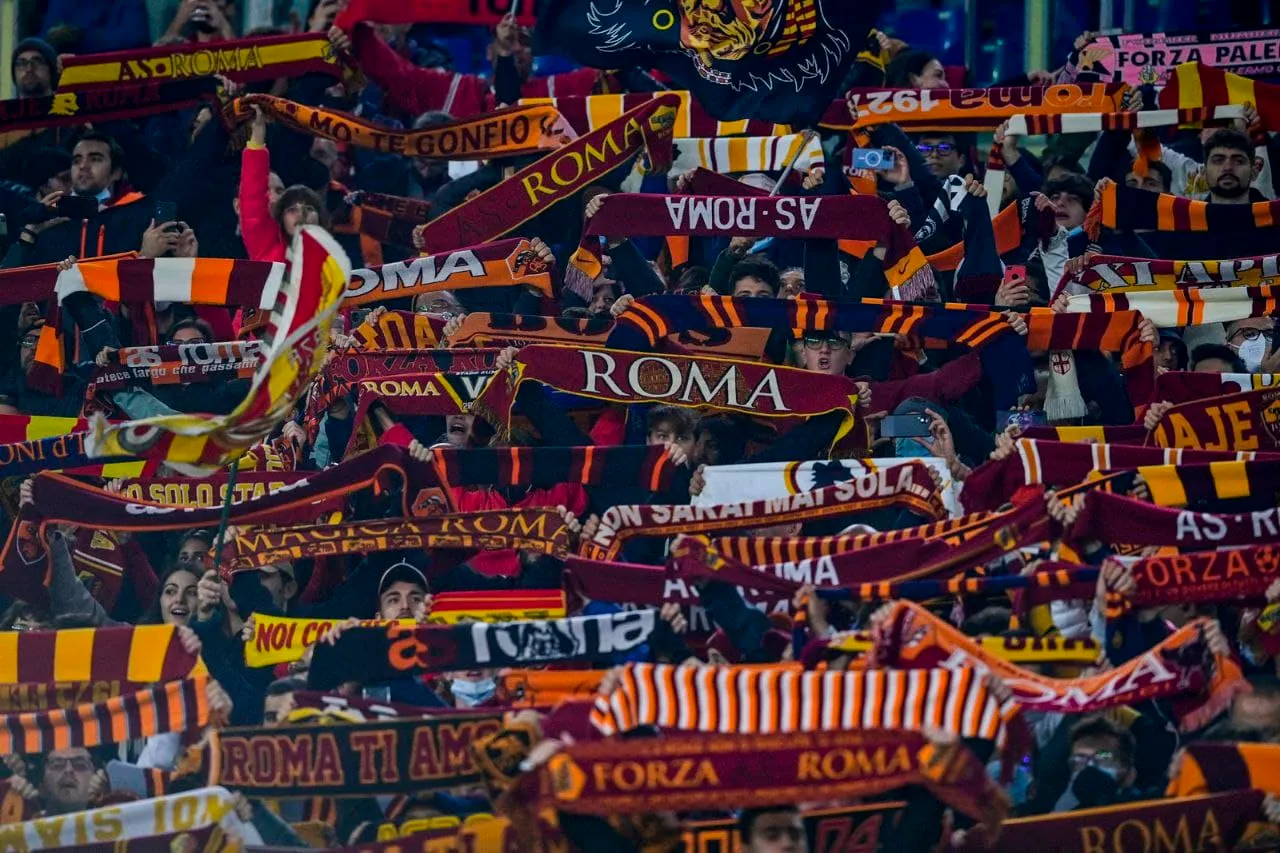 tifosi roma sciarpe