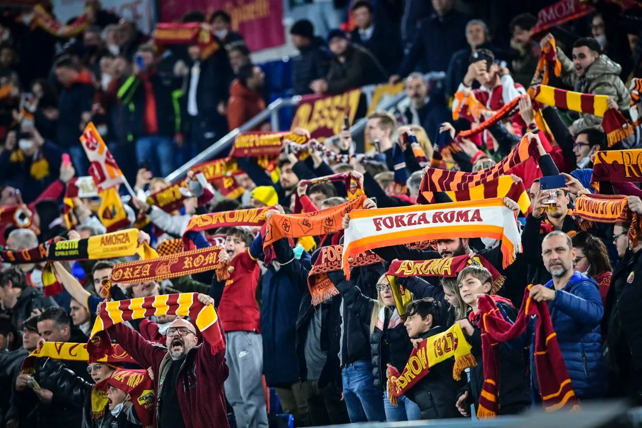 tifosi stadio olimpico roma vitesse