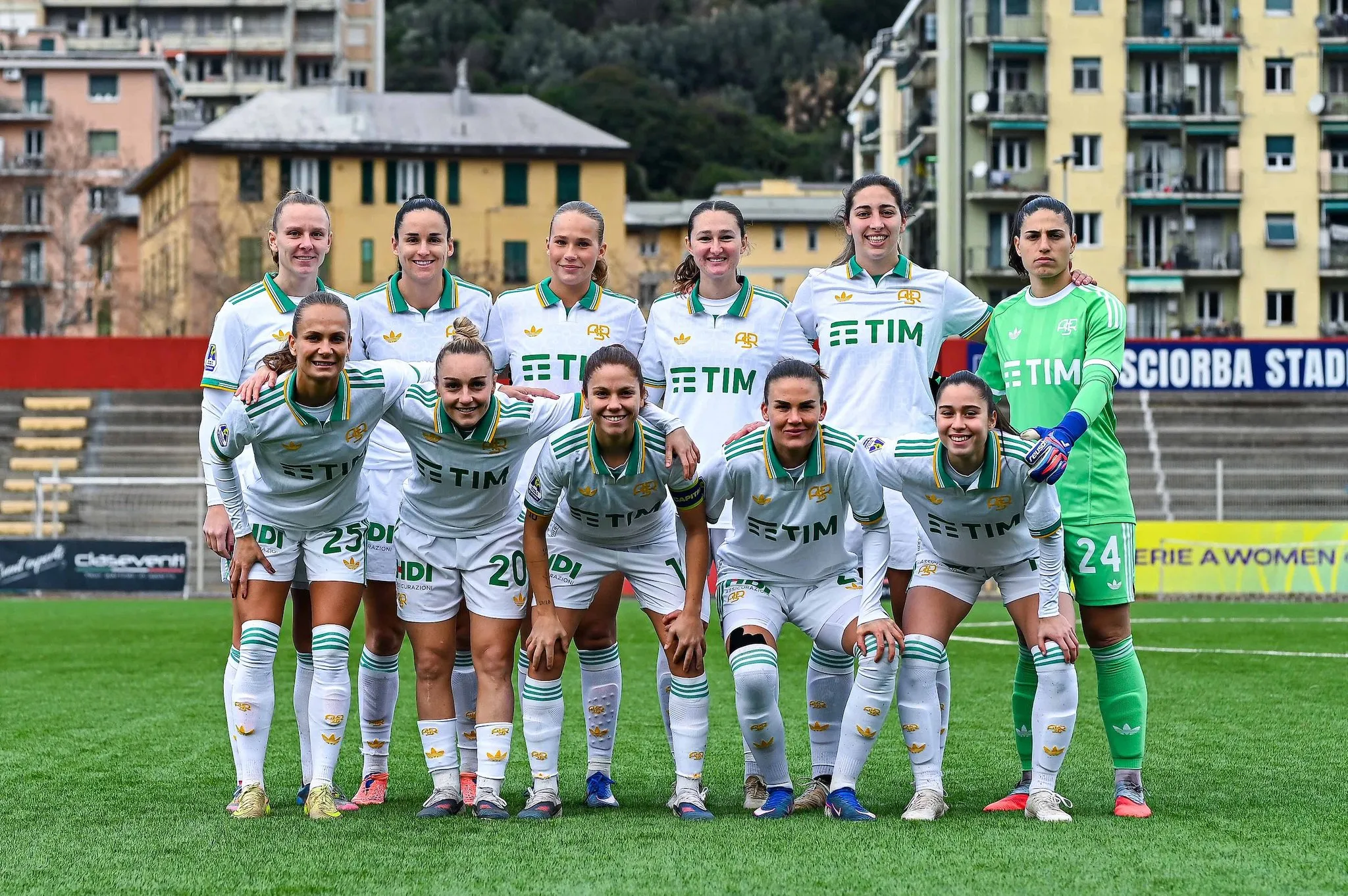 titolari genoa roma femminile