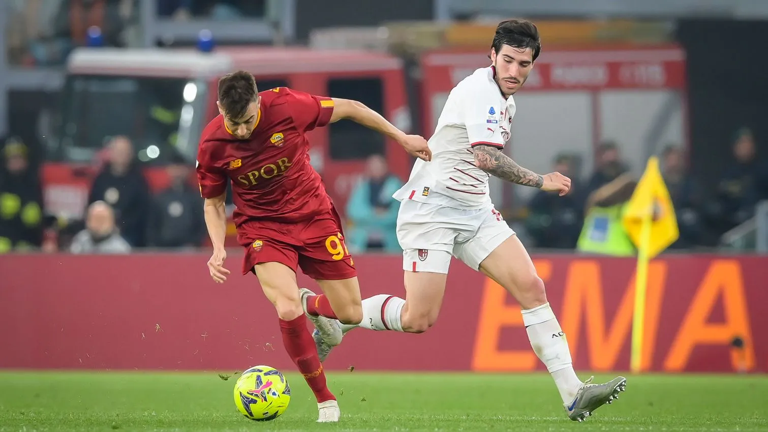 tonali el shaarawy roma milan