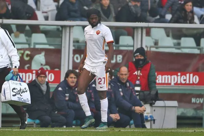 torino roma gervinho infortunio 2