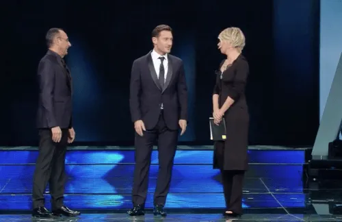 totti a sanremo