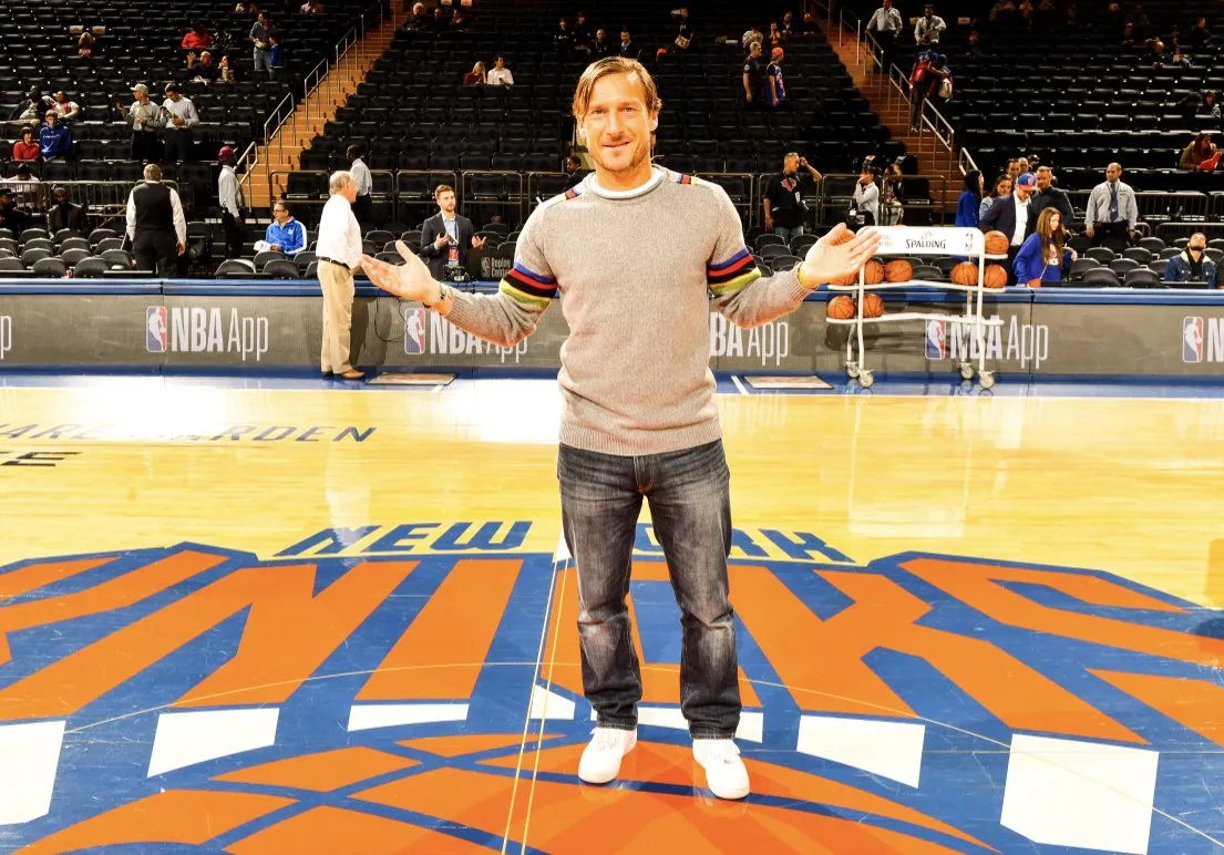 totti al madison square garden
