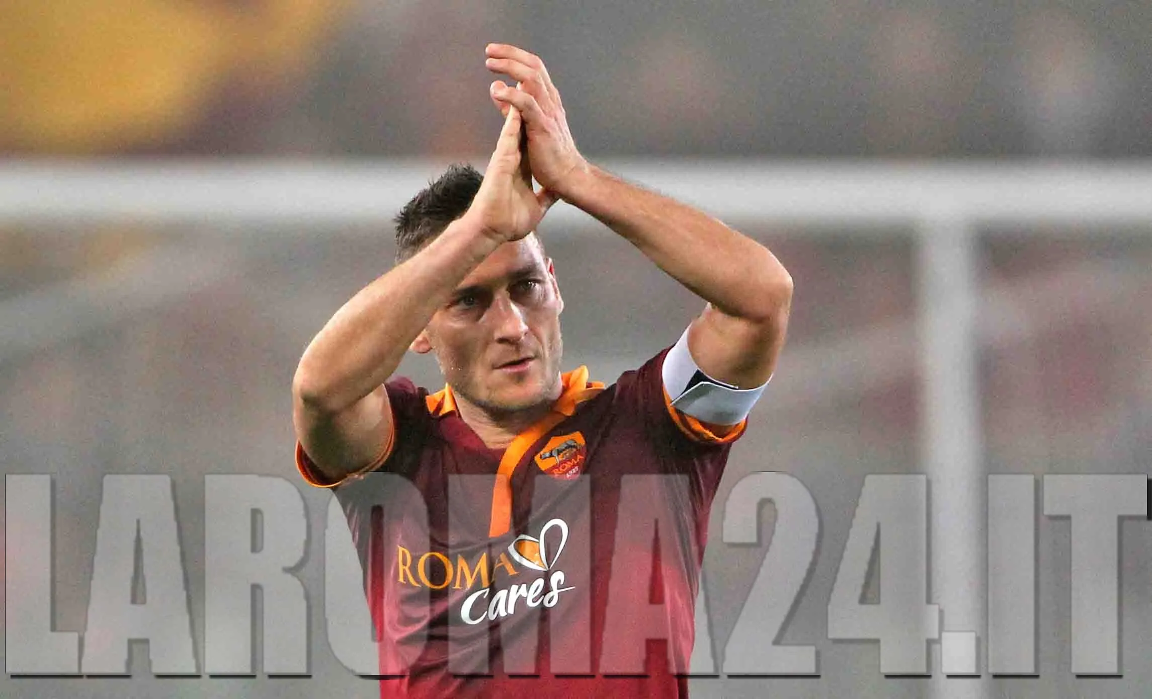 totti applaude sostituz ottima mancini 21 1 14 vs juve
