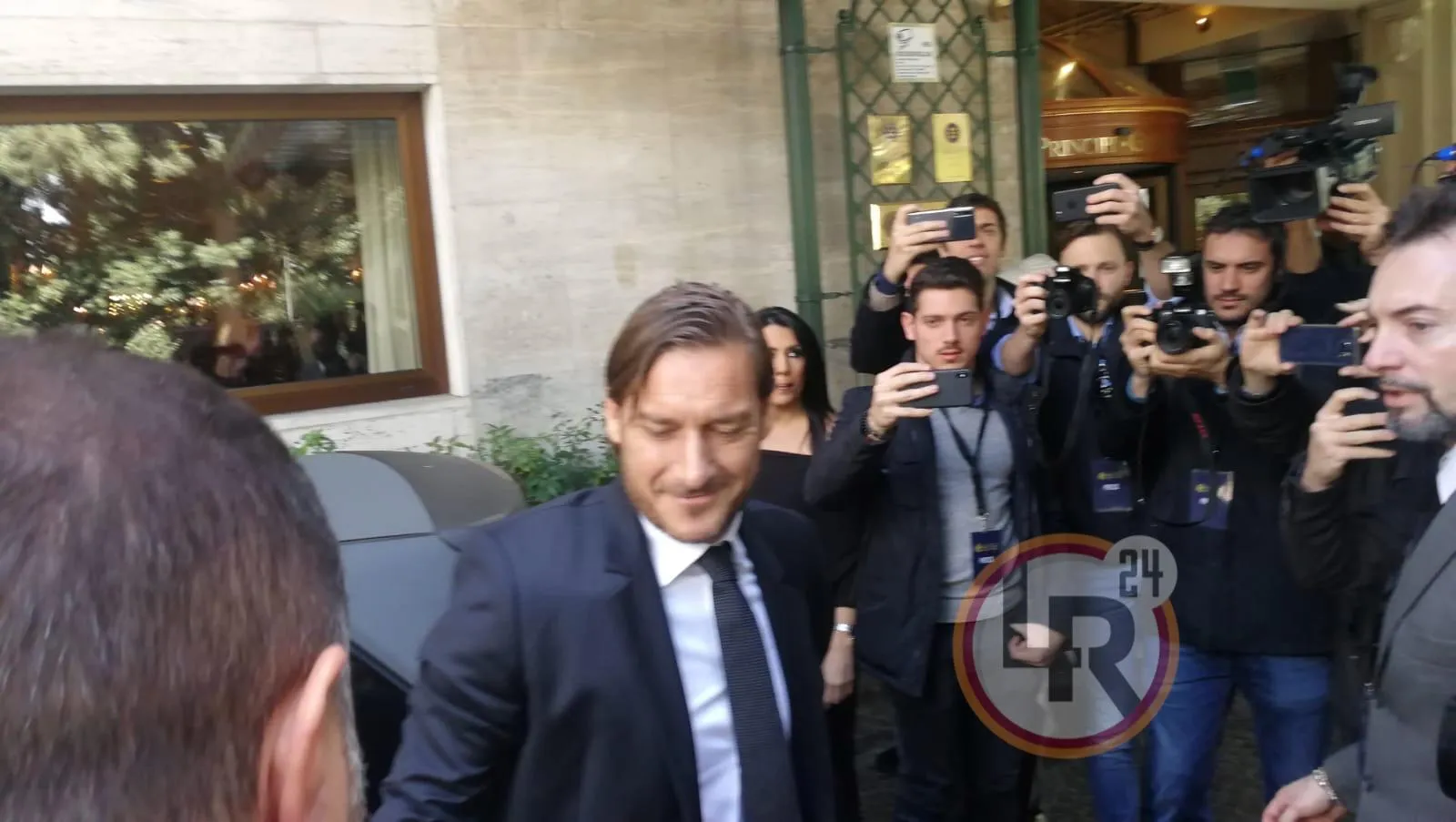 totti arrivo