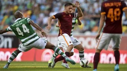 totti azione sporting roma