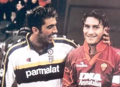 totti buffon giovani roma parma