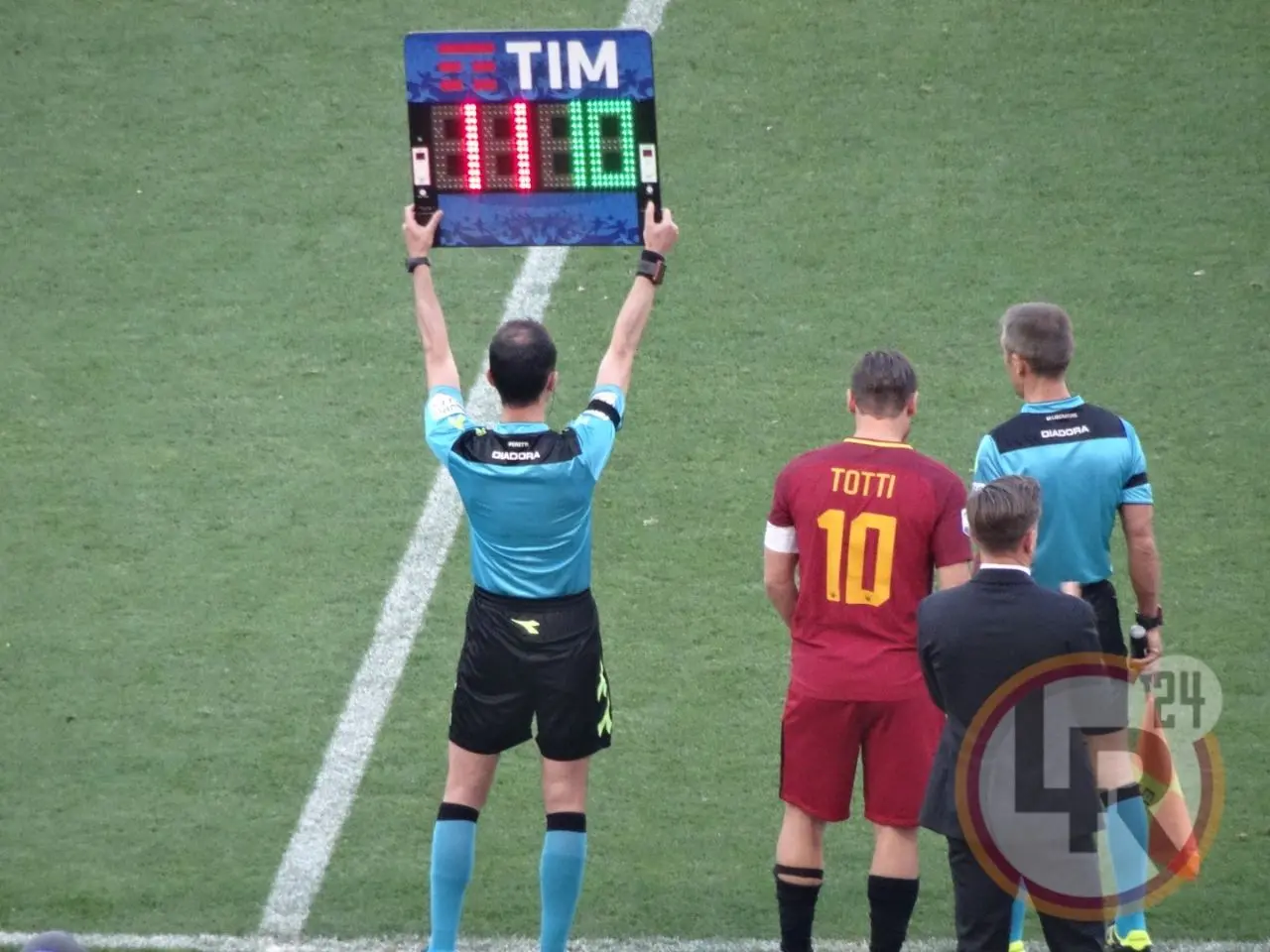 totti cambio