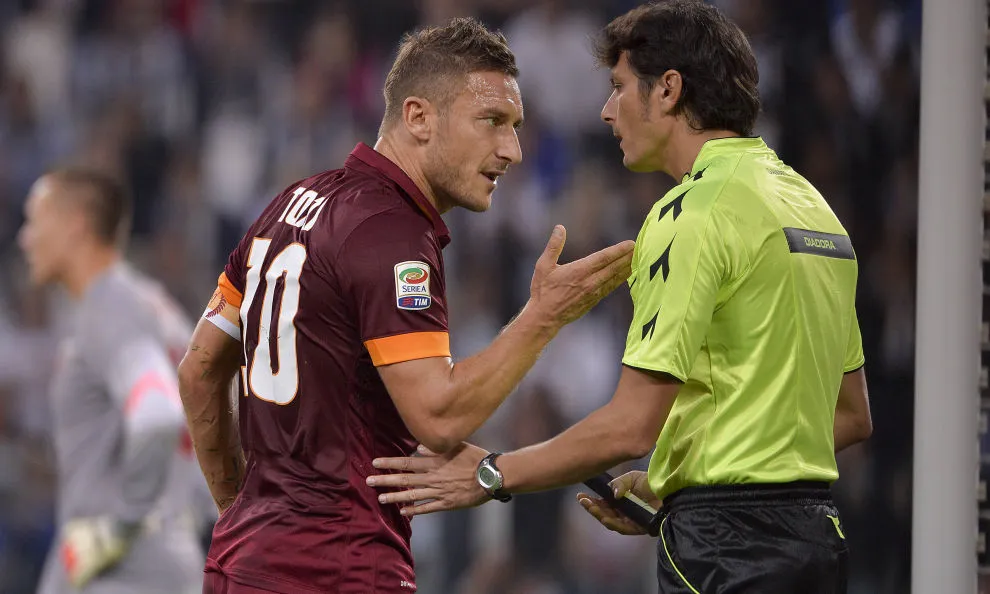 totti damato juve roma