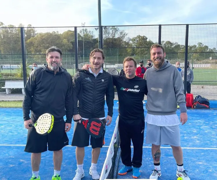 totti de rossi candela padel