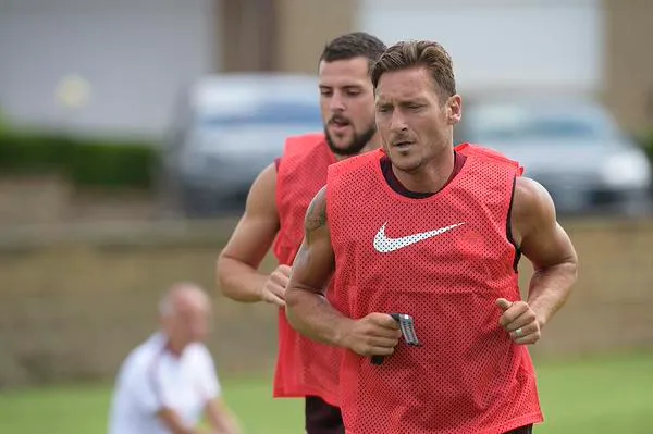 totti destro allenamento