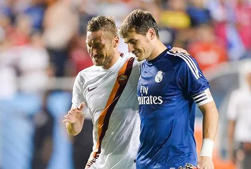 totti e casillas