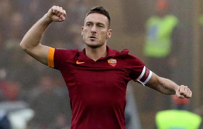 totti esultanza