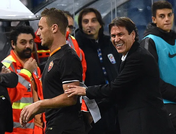 totti garcia cambio roma toro