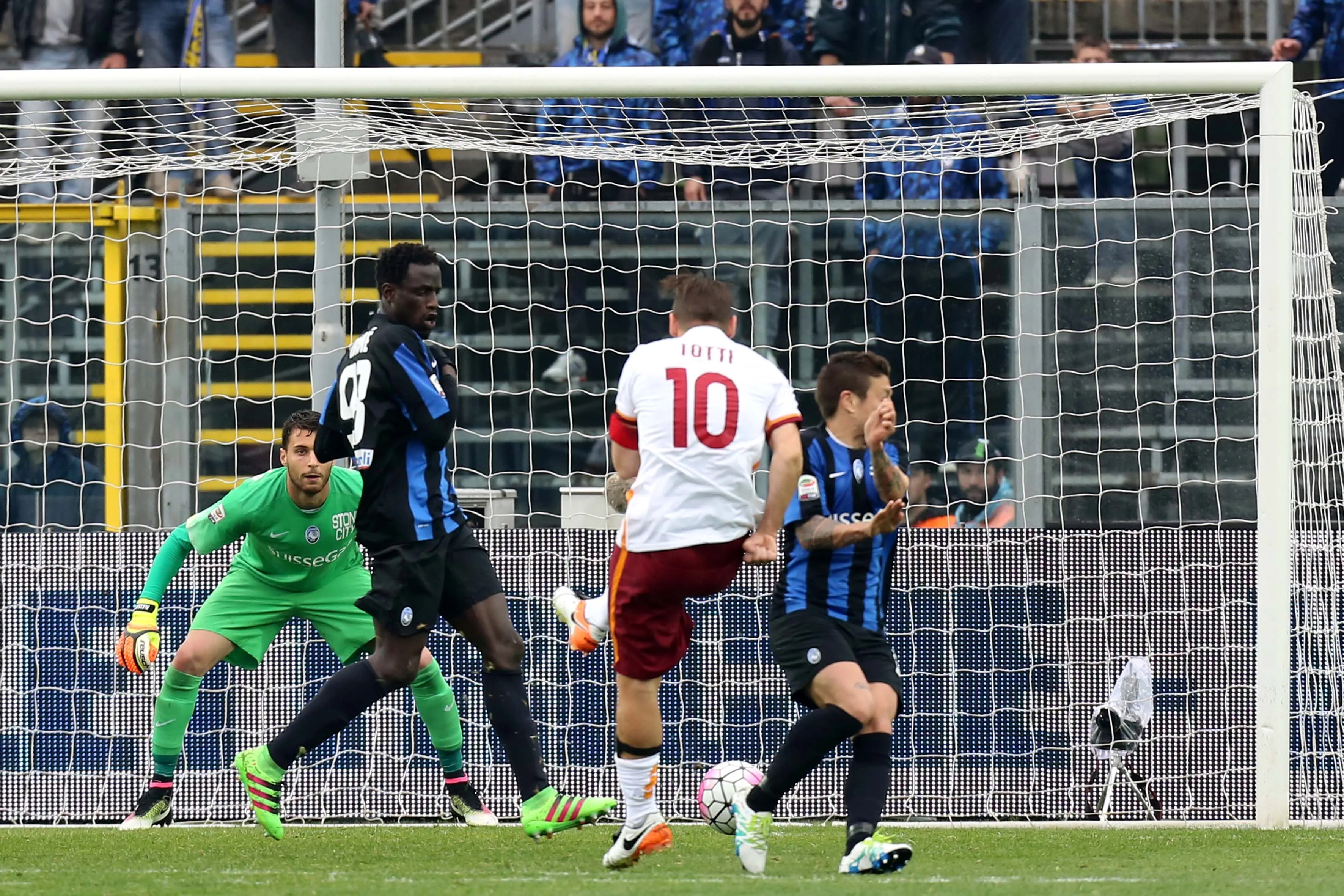 totti gol atalanta roma