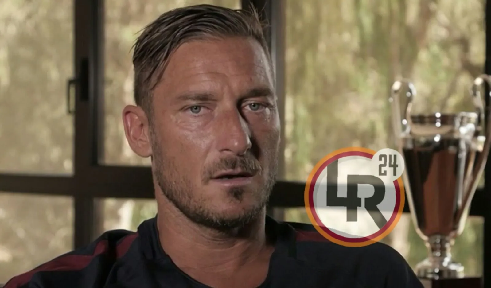 totti intervista roma tv lr24