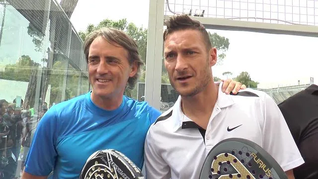 totti mancini padel