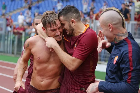 totti manolas nainggolan roma samp