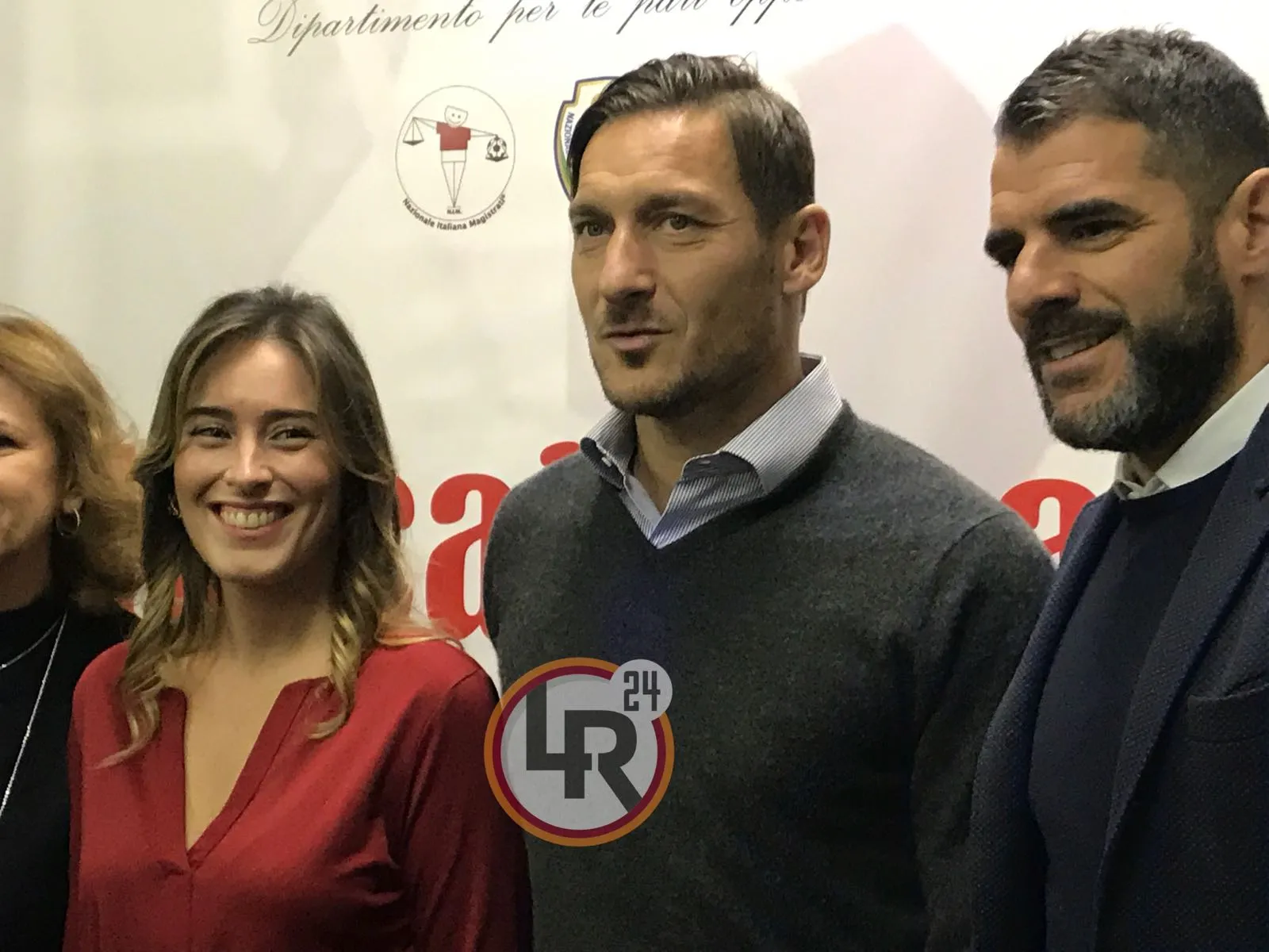 totti perrotta boschi foto evento