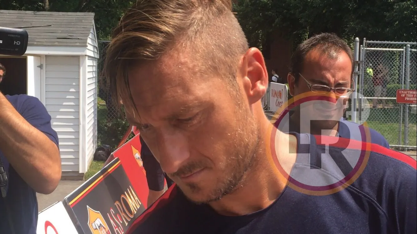 totti pp firma autografi