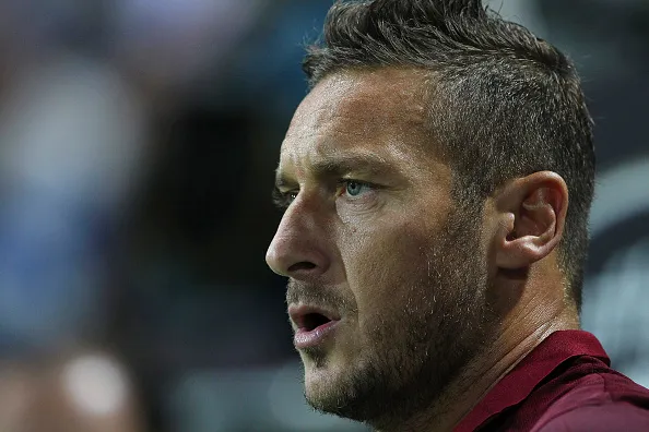 totti primo piano parma roma 250914