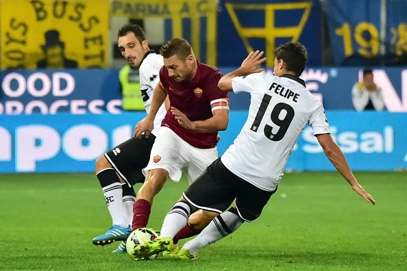 totti serpentina parma roma 250914