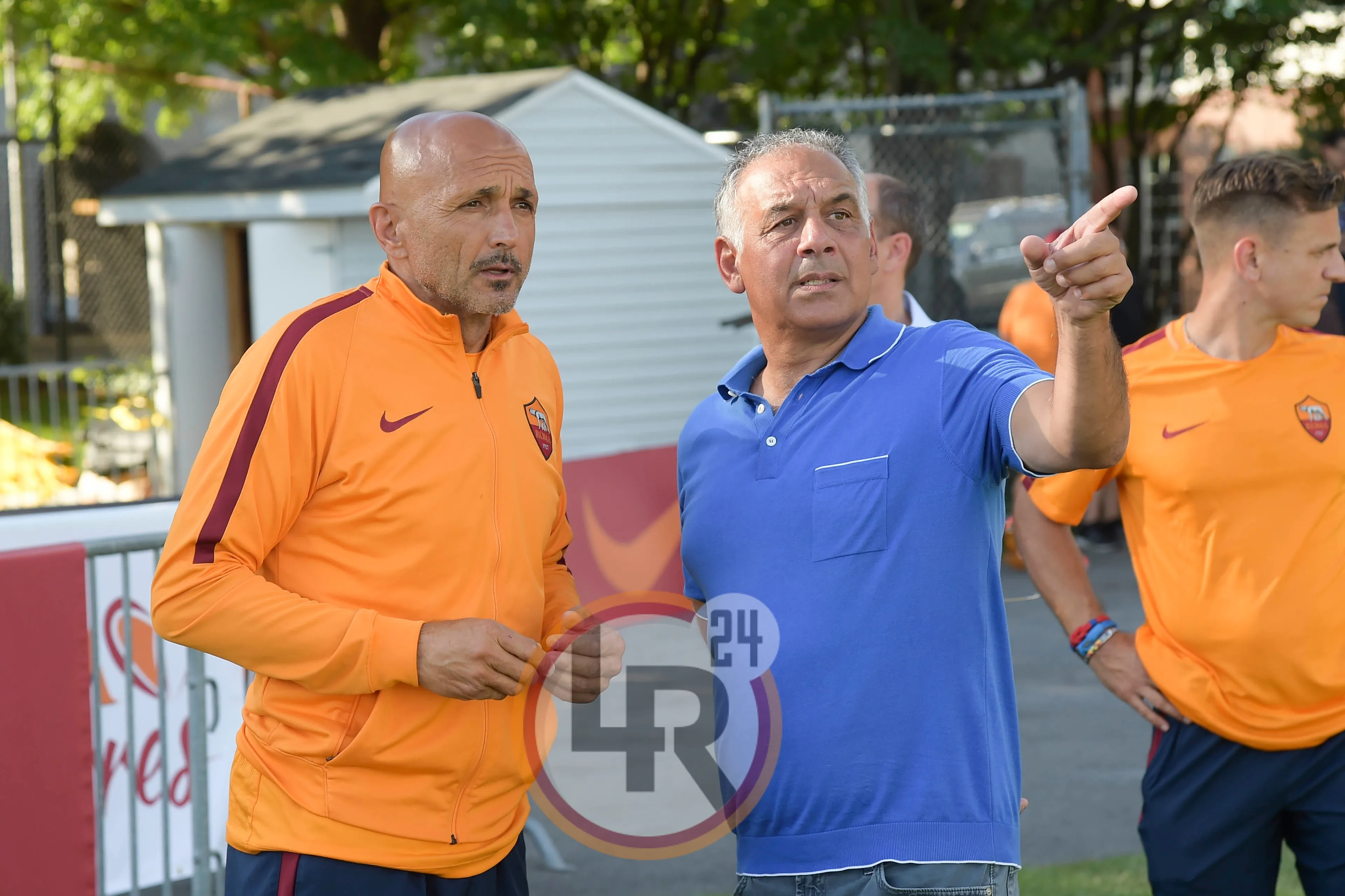 tournee usa spalletti pallotta getty