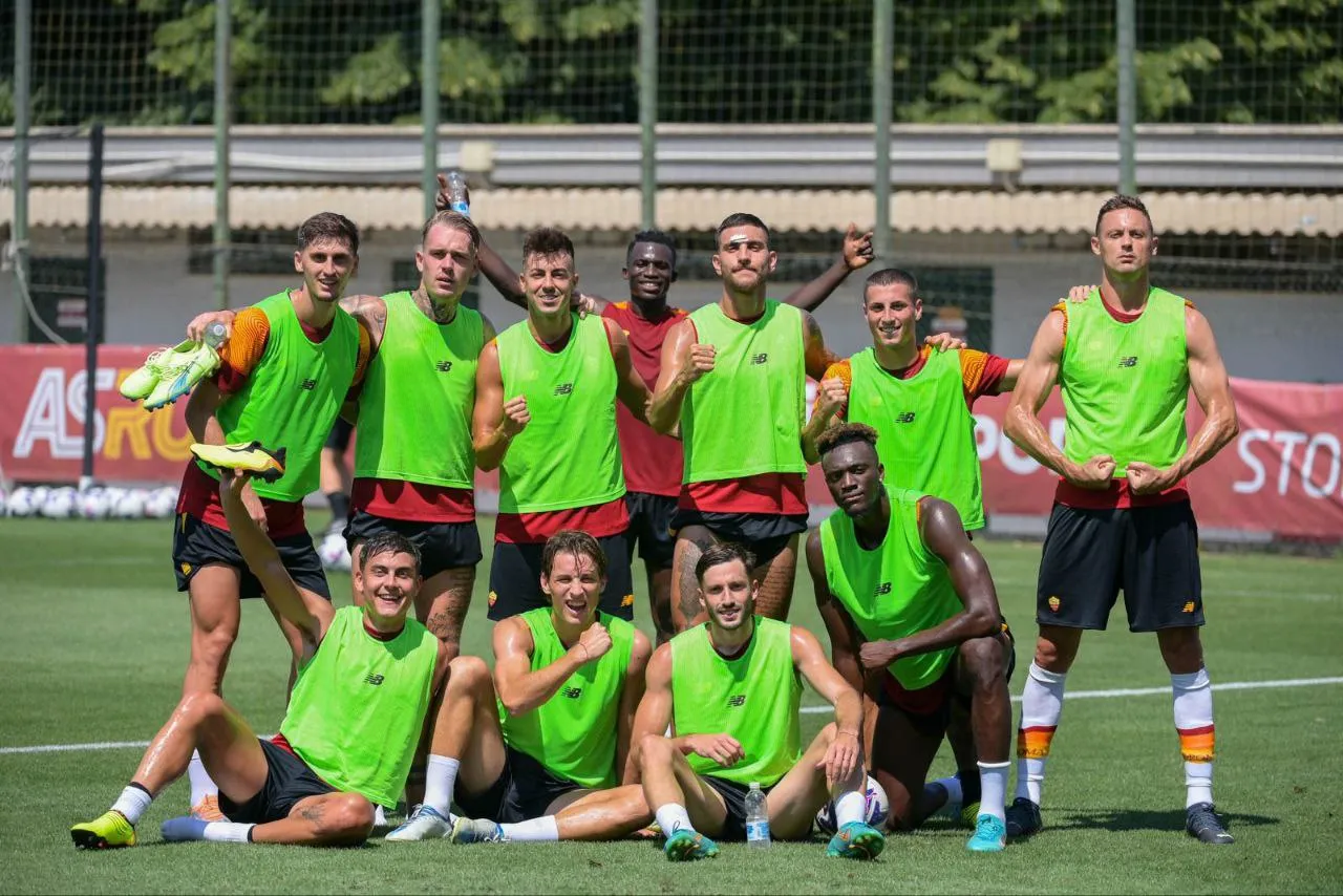 trigoria allenamento