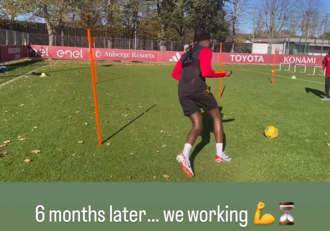 trigoria allenamento abraham