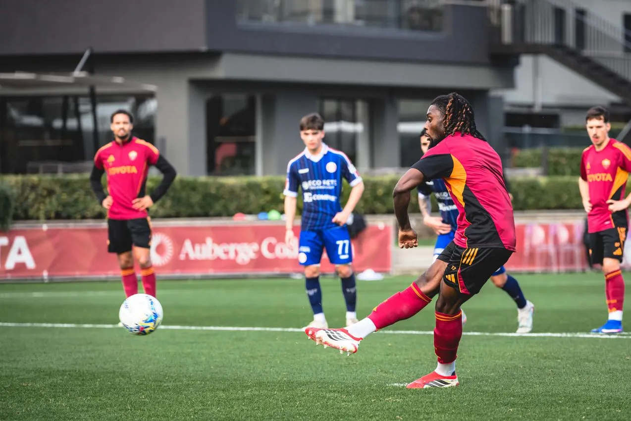 trigoria amichevole roma atletico lodigiani kone 1