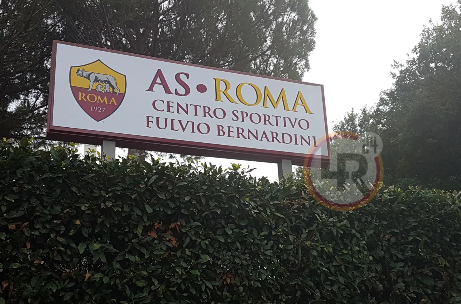 trigoria cartello centro sportivo