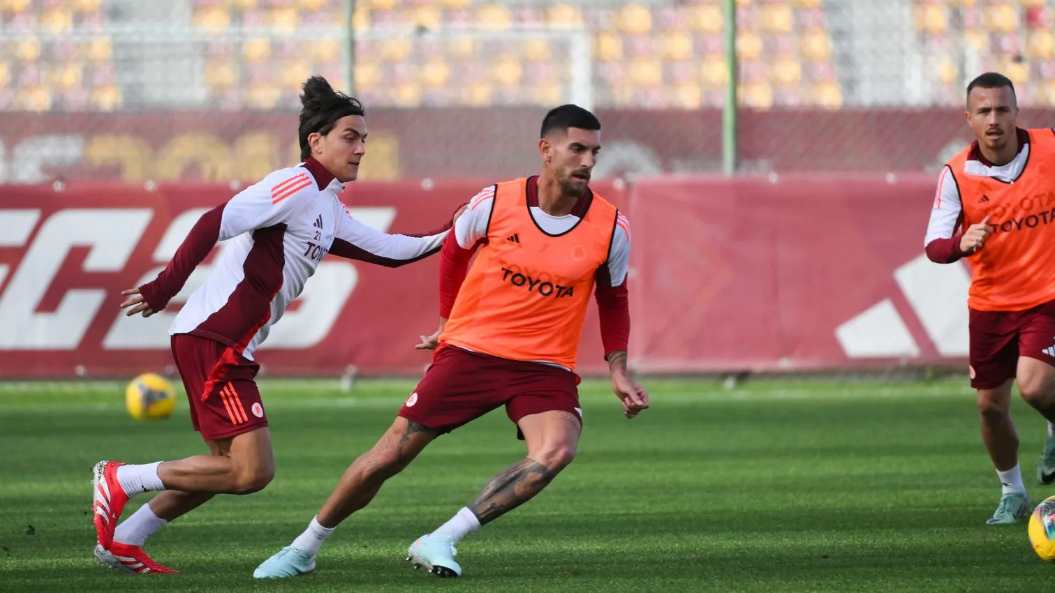 trigoria dybala pellegrini