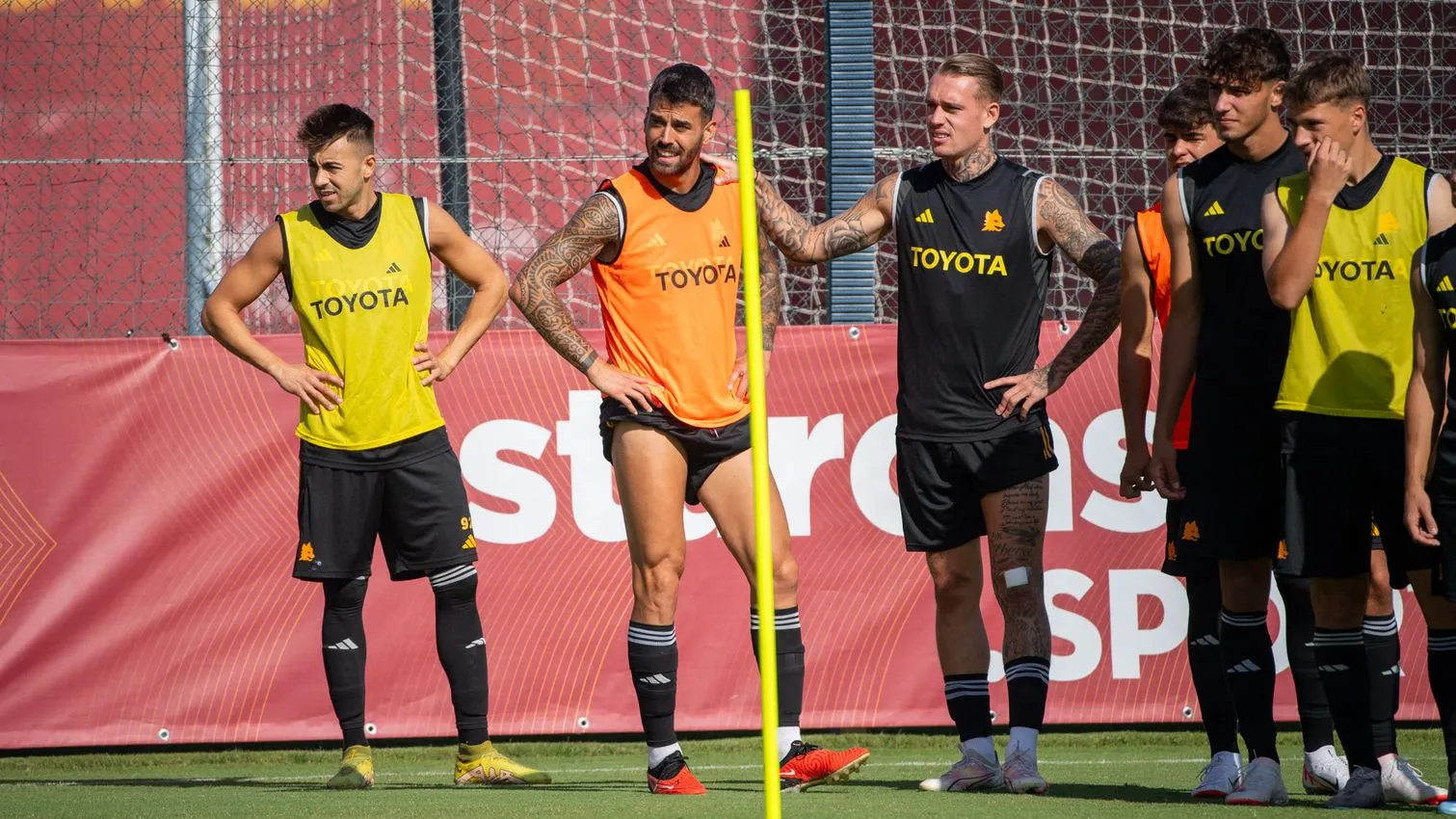 trigoria karsdorp spinazzola el shaarawy