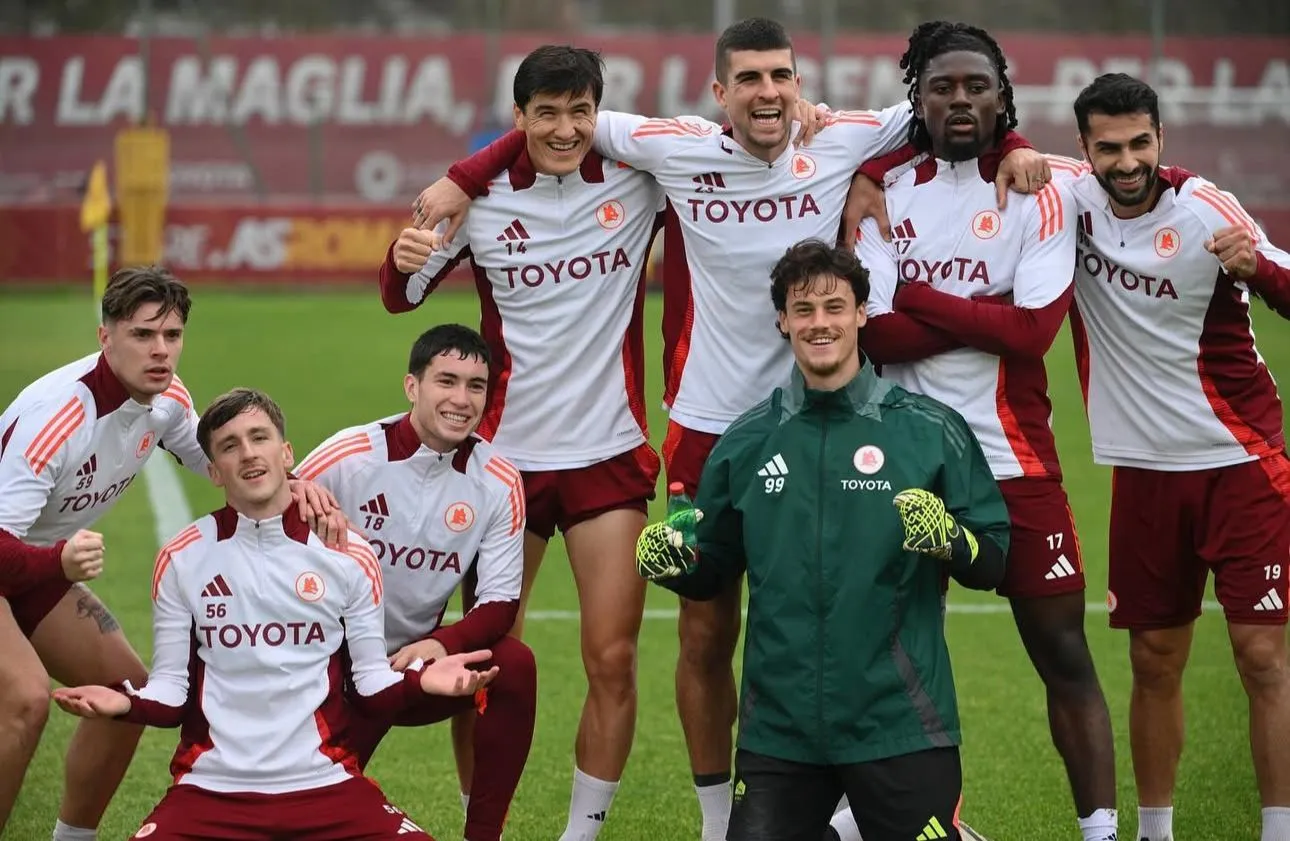 trigoria squadra partitella