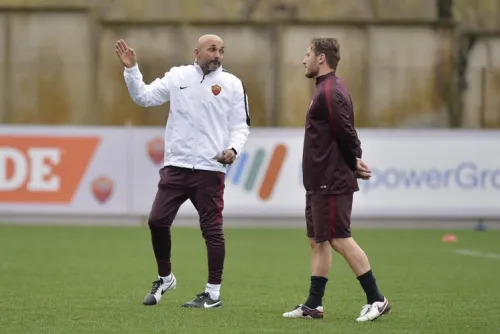 trigoria totti spalletti