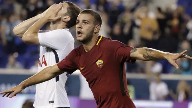 tumminello esulta vs tottenham
