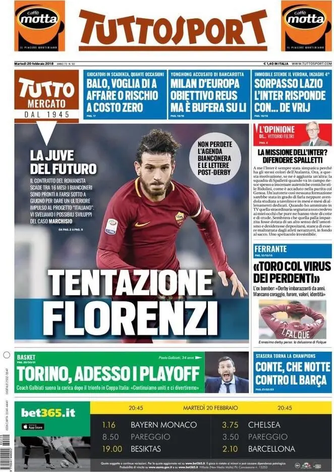 tuttosport florenzi