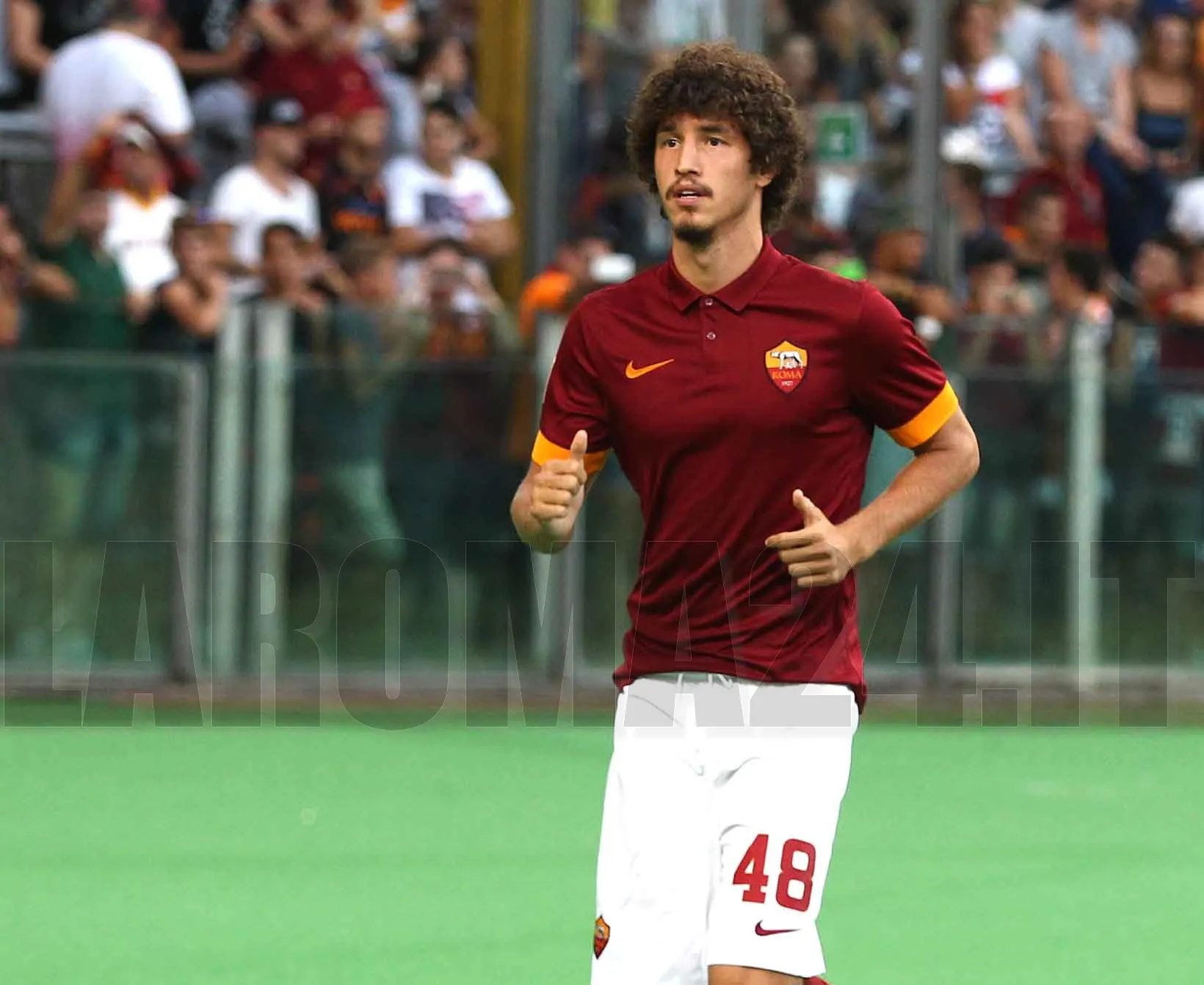 ucan presentazione roma fenerbahce 190814 foto gino