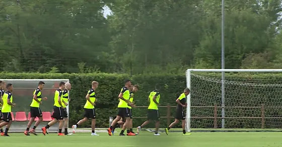 udinese allenamento