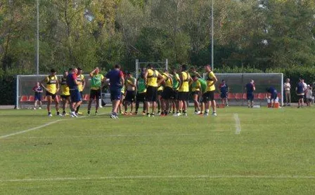 udinese allenamento