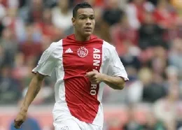 van der wiel ajax 2012 maglia bianca