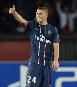 verratti psg segno ok