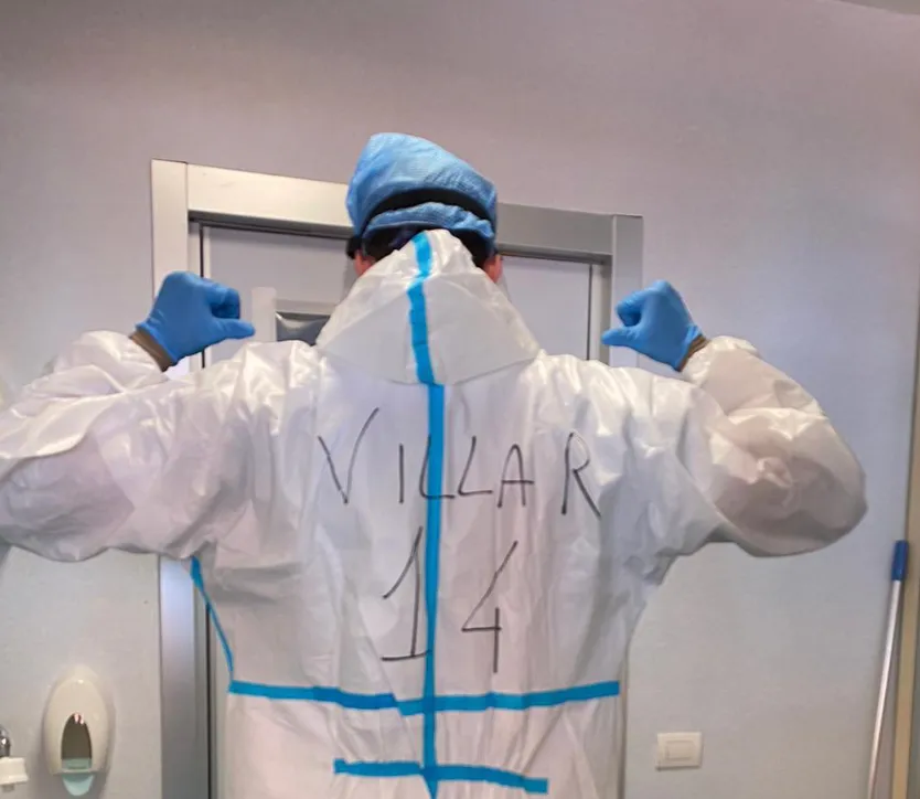 villar operatore sanitario tuta