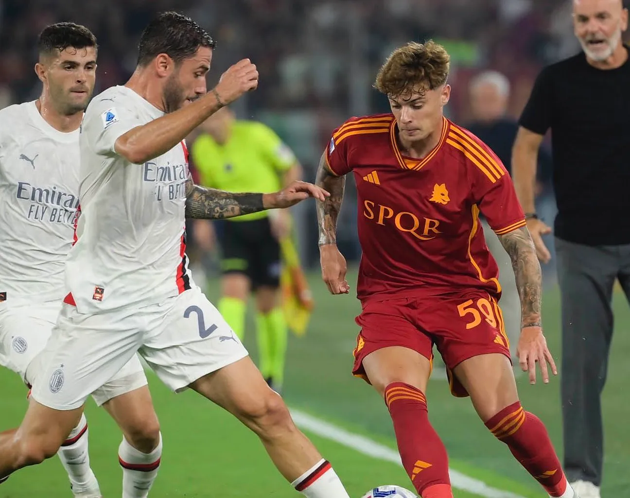 zalewski e calabria roma milan